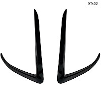 Тунинг сплитер добавки за предна броня Tesla Model X 2015-2019 - DTs02